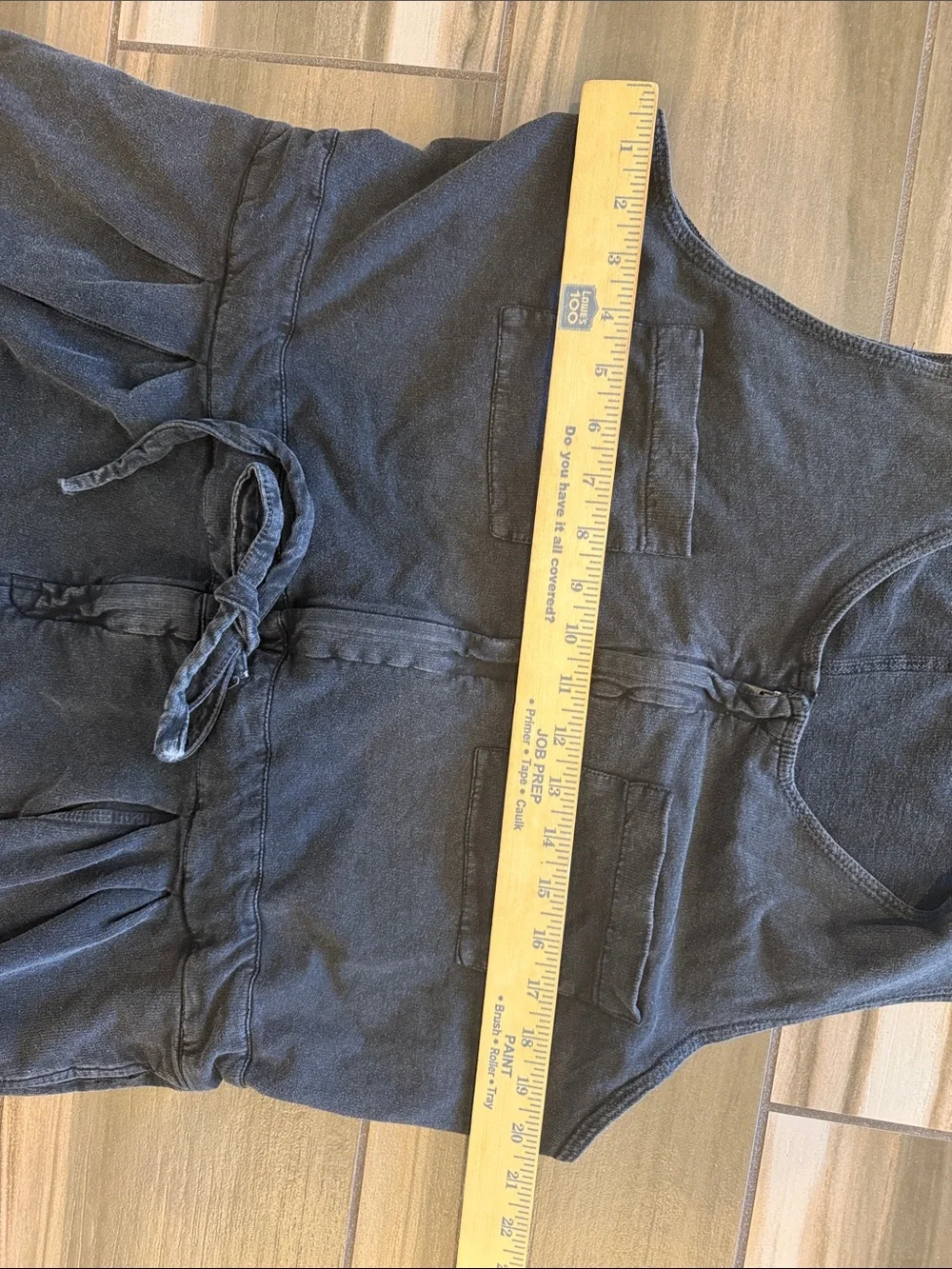 Free People black Sleeveless Jogger Jumpsuit - Picture 3 of 12